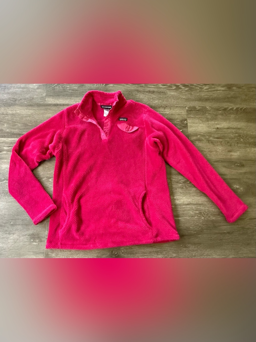 Youth girls PATAGONIA fleece pullover jacket sz XXL